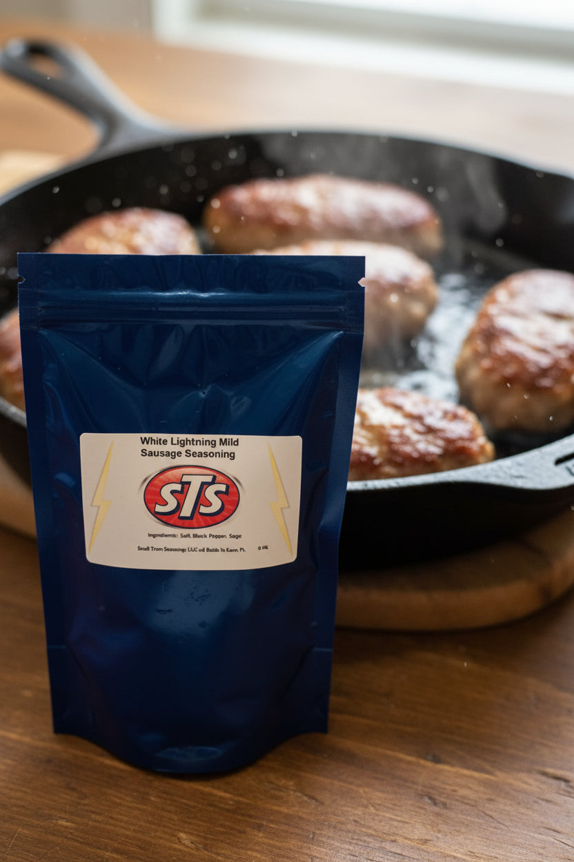 Mild White Lightning Sausage 9oz Shipper Case 20 units
