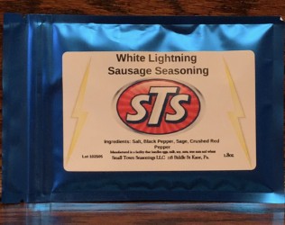 White Lightening Sausage original blend