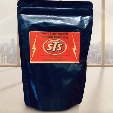 Hot White Lightning Sausage 9oz Shipper Case 20 units